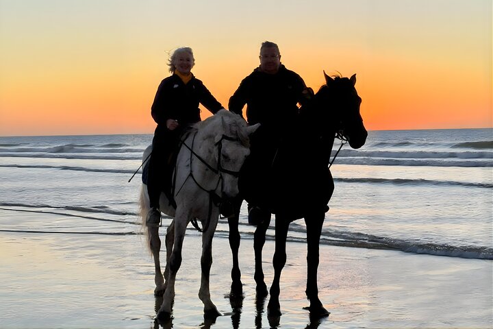 Paardrijden op Essaouira Beach Flexibele duur en zonsondergang