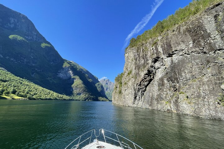 Cruzeiro de iate privado em Flåm e Gudvangen, Nærøyfjord