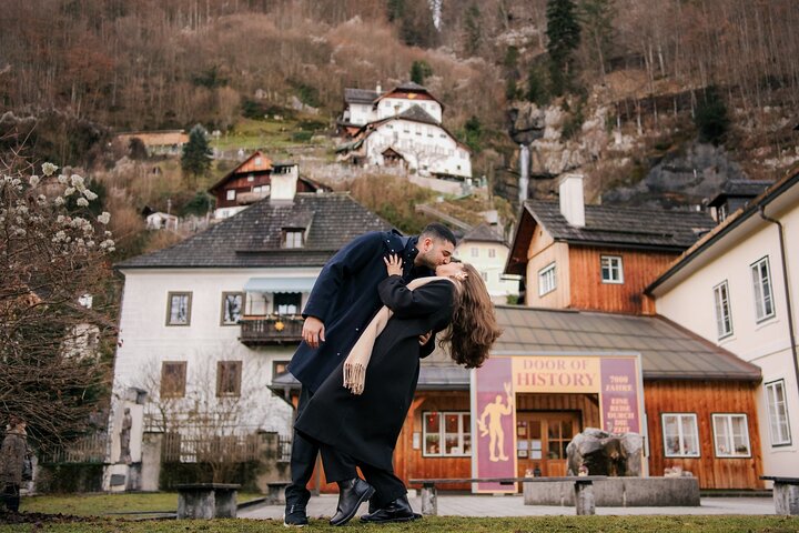 Fotos de férias privadas com fotógrafo em Hallstatt