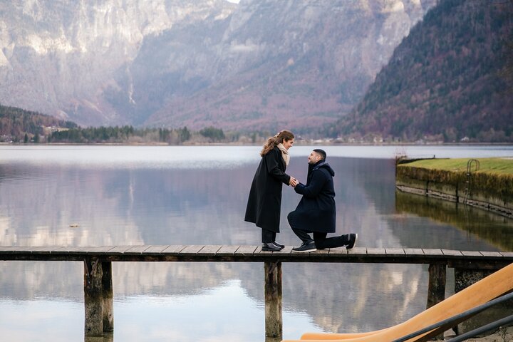 Fotos de férias privadas com fotógrafo em Hallstatt