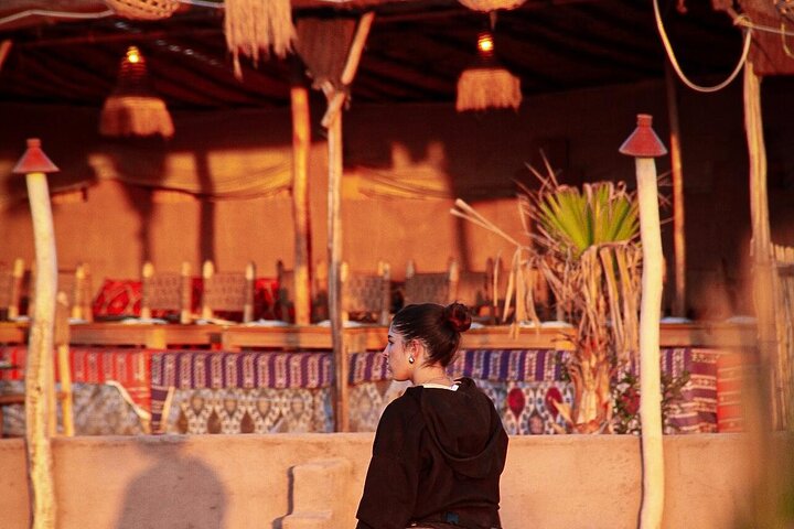 Marrakech Agafay Desert Dinner Quadbiking Sunset Kamel Ride