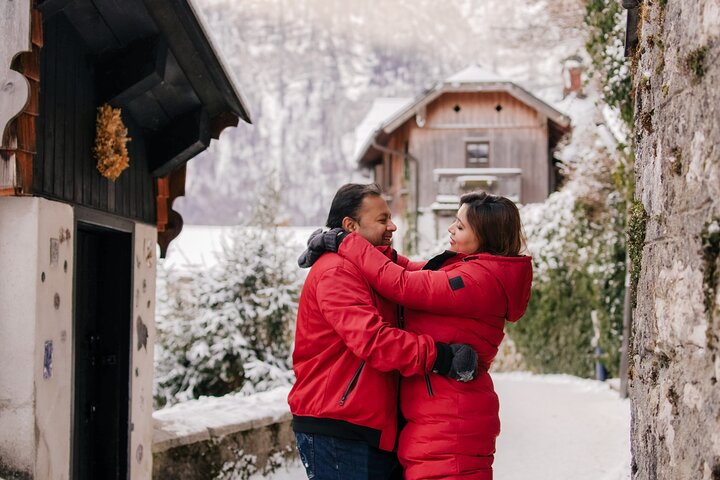 Fotos de férias privadas com fotógrafo em Hallstatt