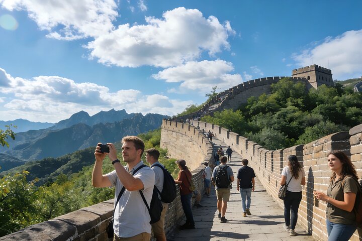 Jinan Private Day Trip nach Verbotene Stadt und Mutianyu Great Wall mit dem Hochgeschwindigkeitszug