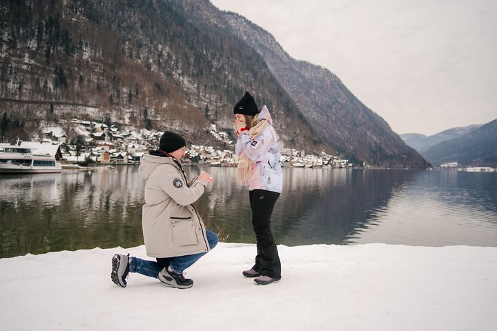 Fotos de férias privadas com fotógrafo em Hallstatt