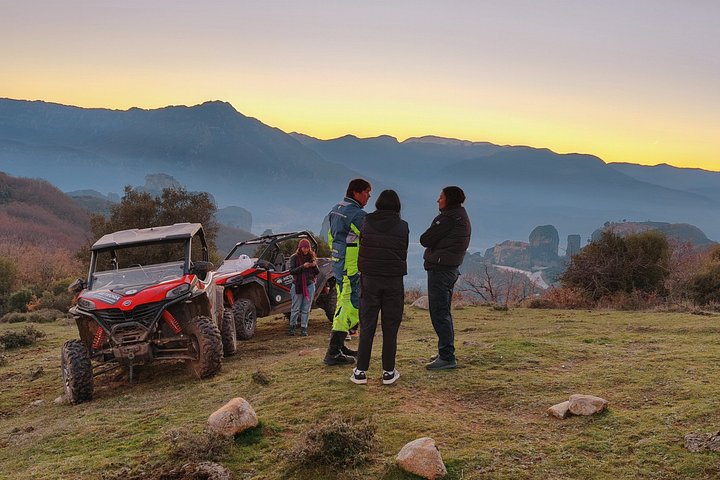 Sunset Off Road Buggy Tour in Meteora with Hermit Caves Visit