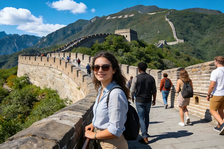 Jinan Private Day Trip nach Verbotene Stadt und Mutianyu Great Wall mit dem Hochgeschwindigkeitszug