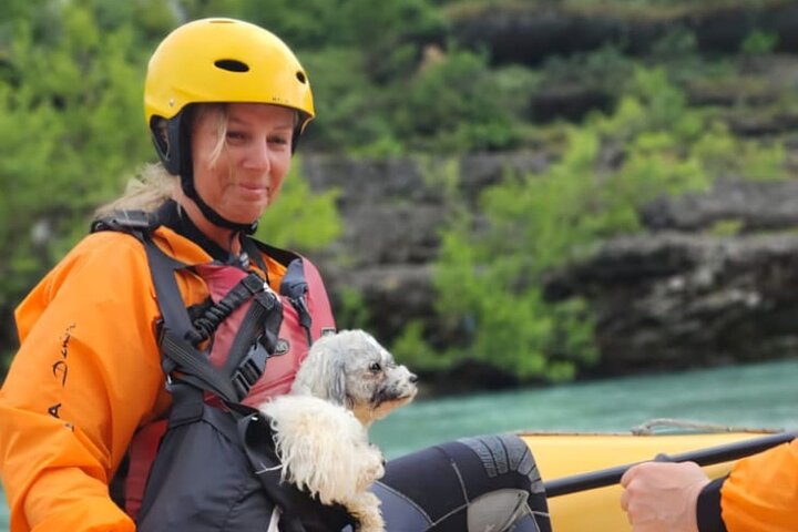 Famiglia Rafting Fiume Vjosa a Permet Albania