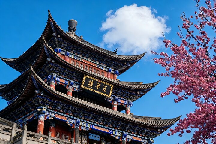 Tour privato di Kunming alle attrazioni di Dali City in Bullet Train