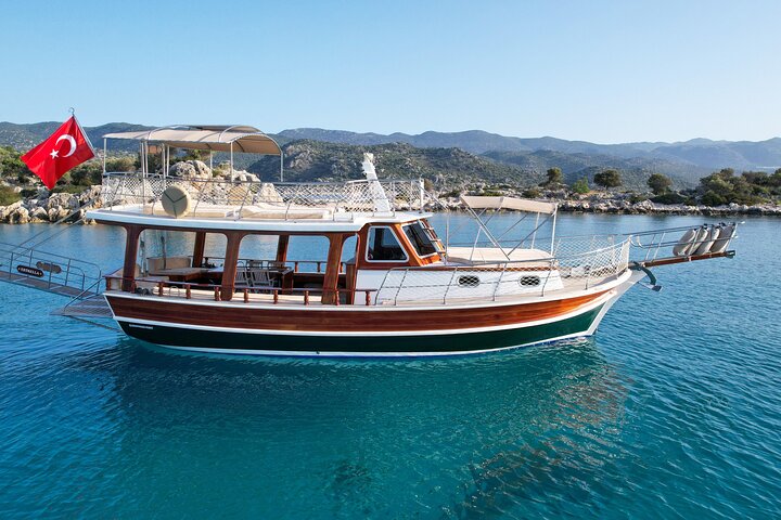 Privat daglig bådtur i Kekova