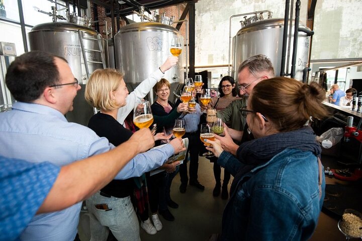 Ny Ghent Brewery Besøg, øl smagning tur & chokolade parring