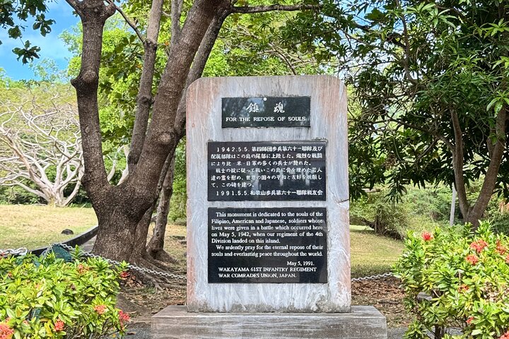 Visite d'une journée complète à Corregidor et au mémorial de la guerre de Bataan au départ de Manille