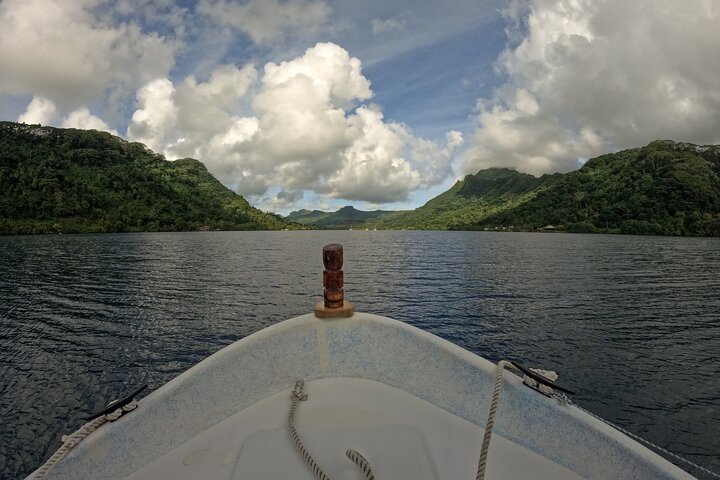 1/2 dag "Treasures of Raiatea" med båt - perfekt för kryssningspassagerare