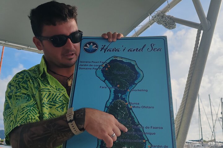 1/2 dag "Treasures of Raiatea" med båt - perfekt för kryssningspassagerare