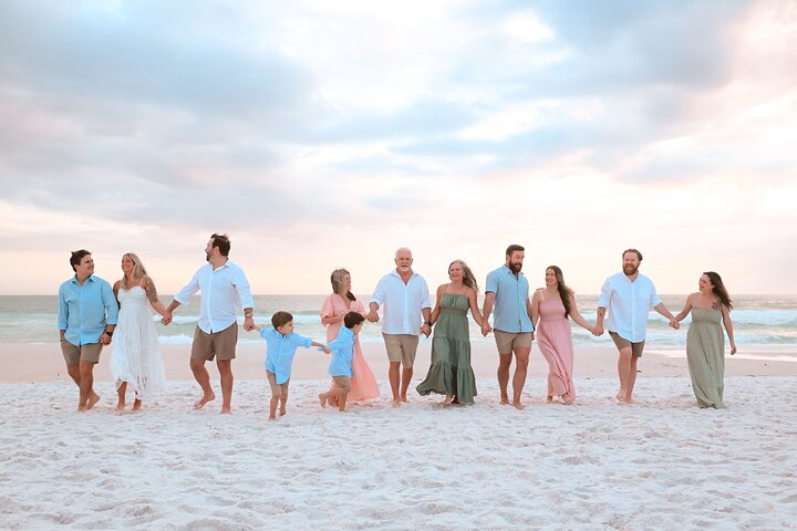 Séance privée de photos de vacances avec photographe à Gulf Shores