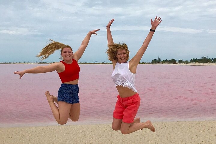 Rio Lagartos og Las Coloradas - Flamingo og Crocodile Safari Plus