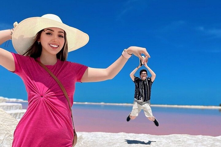 Rio Lagartos og Las Coloradas - Flamingo og Crocodile Safari Plus