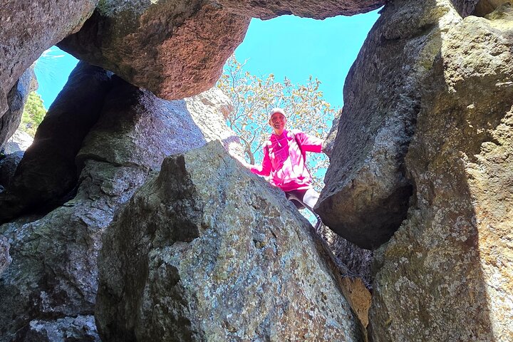 Route zum Wissenschaftswald und Abenteuerpark Peñas Cuatas