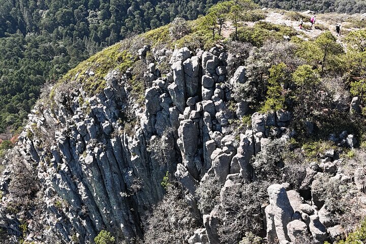 Route zum Wissenschaftswald und Abenteuerpark Peñas Cuatas