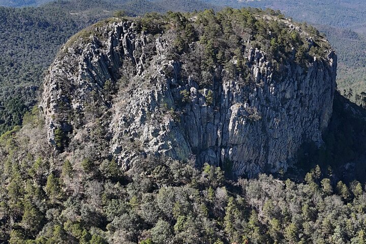 Route zum Wissenschaftswald und Abenteuerpark Peñas Cuatas