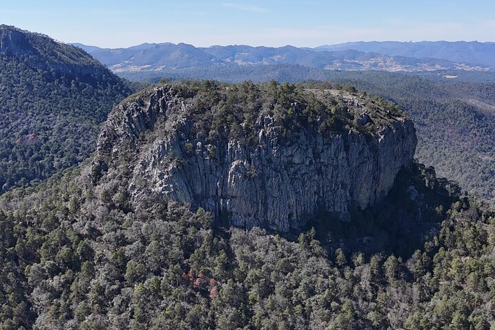 Route zum Wissenschaftswald und Abenteuerpark Peñas Cuatas