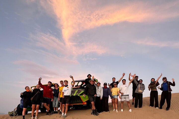 Från Ica eller Huacachina: Buggy- och sandboardtur med solnedgång