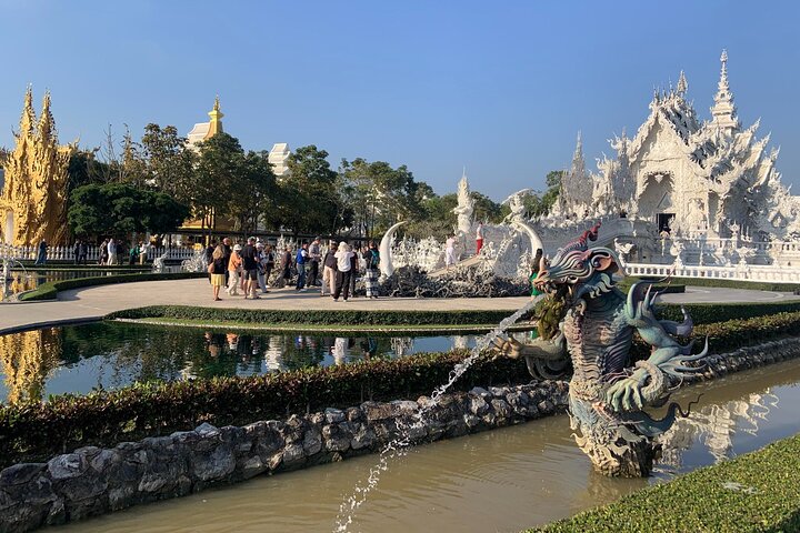 Gyllentriang Thailändsk Myanmar Laos gräns Khongfloden Gamla staden