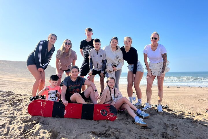 Agadir Fyrhjuling på stranden och Sandboarding i öknen