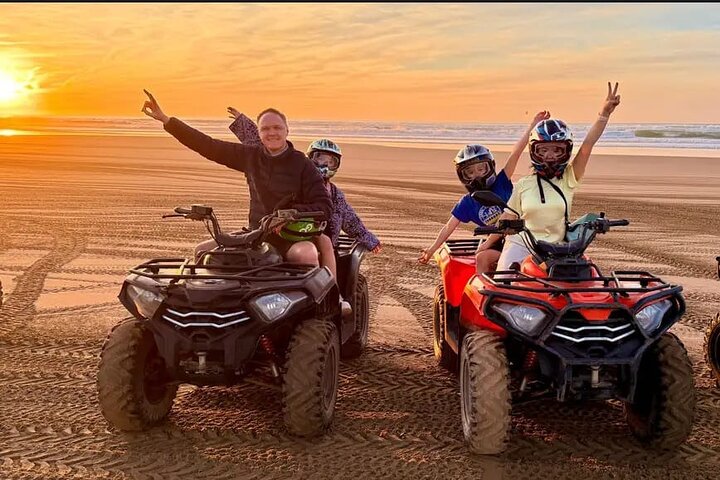 Agadir Fyrhjuling på stranden och Sandboarding i öknen