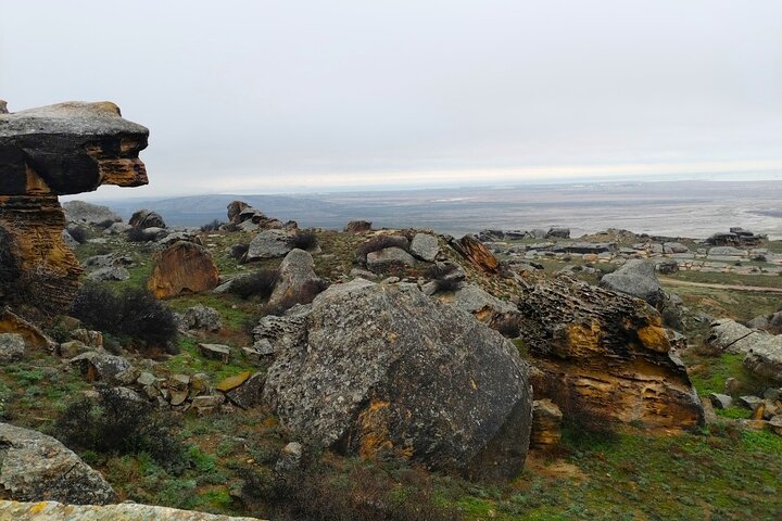 Gobustan, Mud Volcanoes, Fire Temple, Fire Mountain Private Tour