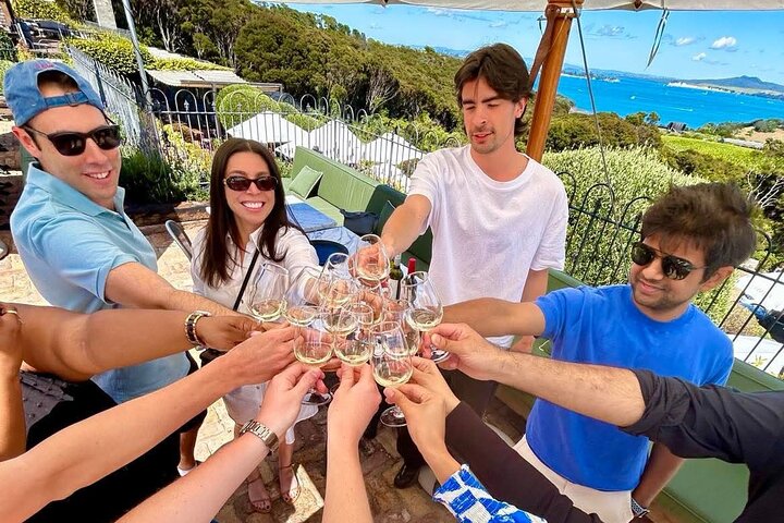 Auckland : Waiheke Island Scenic Tour 4 vingårder, lokale guider