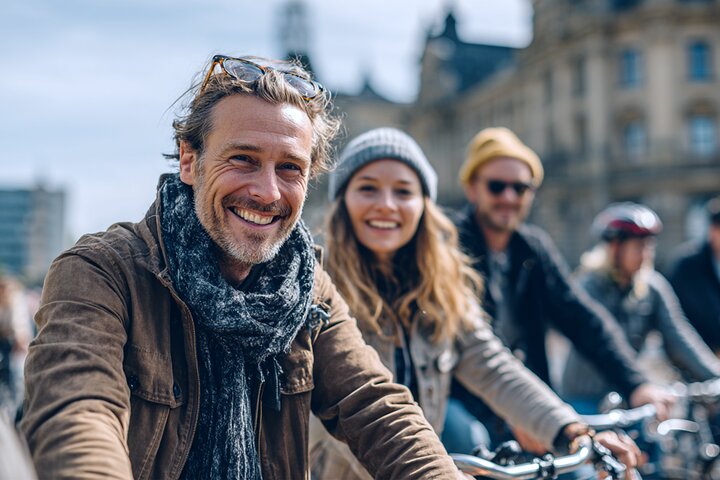 Leipzig exklusiv: Geführte Fahrradtour für eine private Gruppe