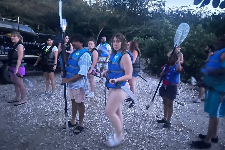 Oförglömlig En Dag Bioluminescent Kajak Äventyr i Vieques