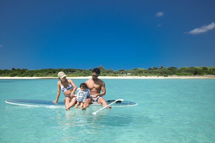 Miyakojima 《Chartered》》With drone photography|Clear SUP & Sea Turtle Snorkel Tour|No additional charge|Full refund guarantee|Free rental and photography