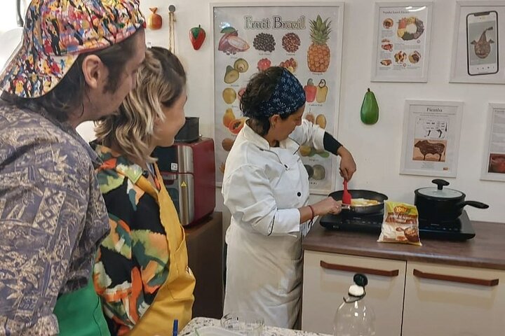 Corso di cucina di 3 ore a Belo Horizonte : 7 ricette e bevande senza fondo