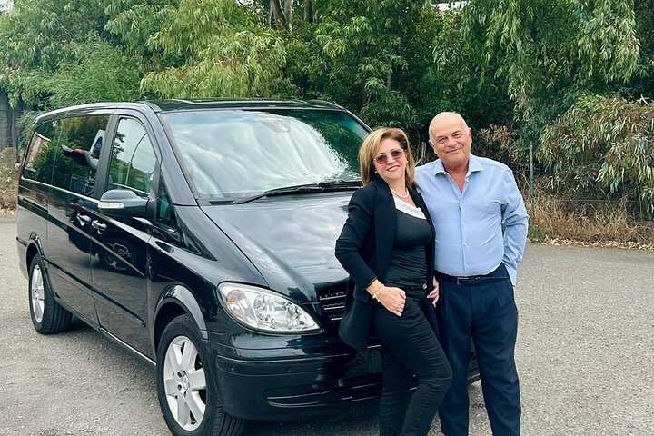 Excursion au volcan Etna, dégustation de vins, déjeuner dans un domaine viticole et transfert