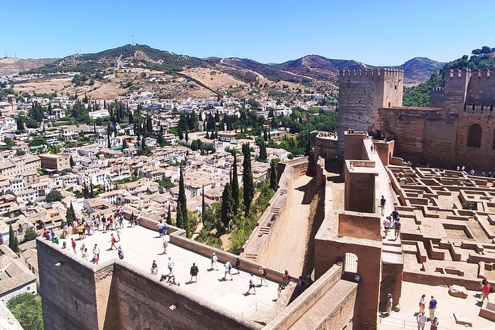 Privat rundtur till Alhambra i Granada från Sevilla