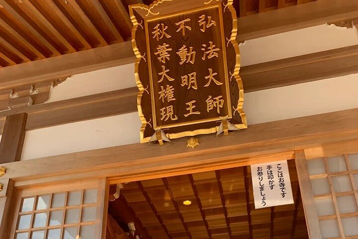 Führung in Gifu Große Buddhistische Statue Golden Gate Schrein