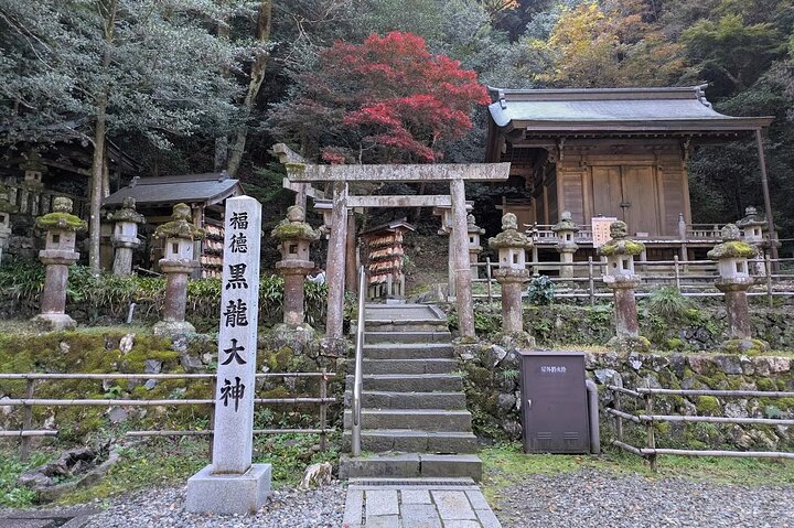 Führung in Gifu Große Buddhistische Statue Golden Gate Schrein