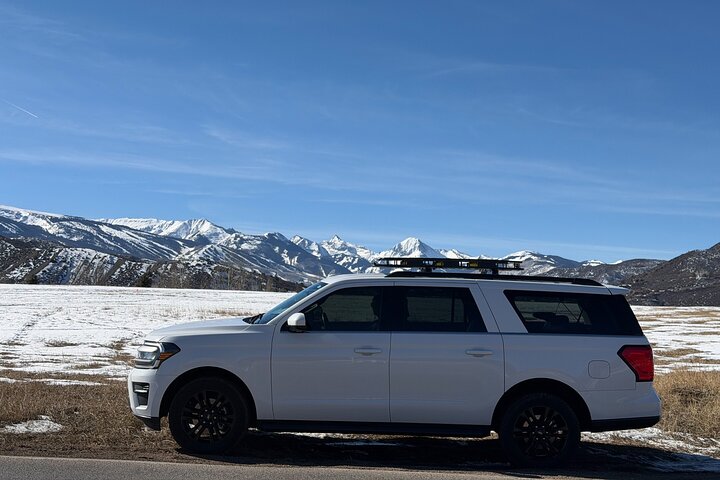 Privat SUV Transfer fra Aspen flyplass til Aspen eller Snowmass