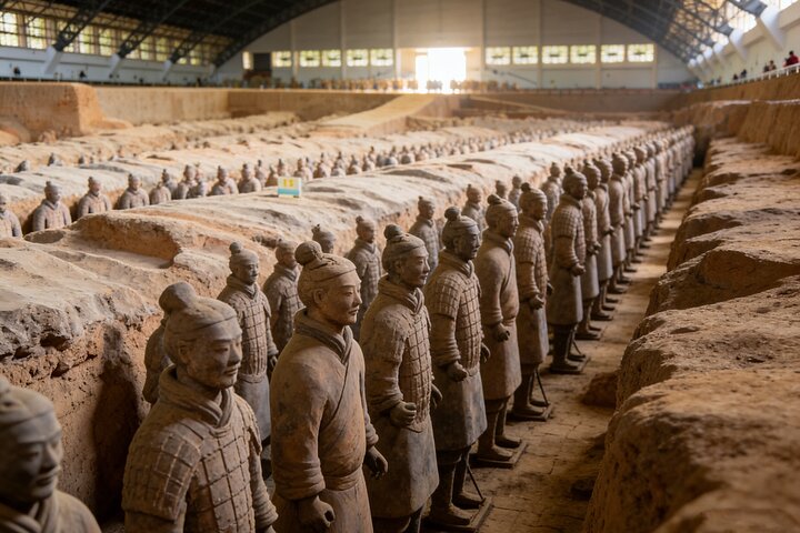 3-daagse privé Golden Triangle Tour: Shanghai, Beijing en Xi'an vanuit Lanzhou