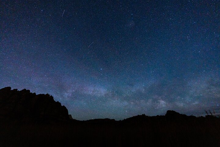 Sterren kijken in de internationale donkere hemel van Zion National Park