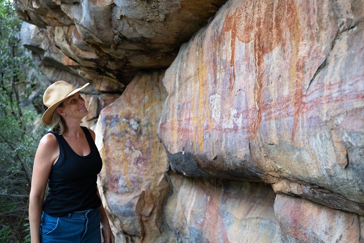 Nitmiluk Heli Kunstavontuur Scenic Flight en Aboriginal Art Tour