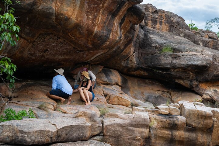 Nitmiluk Heli Kunstavontuur Scenic Flight en Aboriginal Art Tour