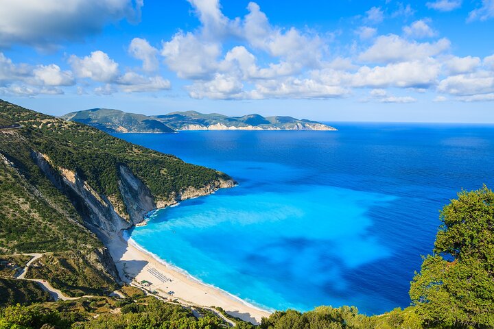 Kefalonia : Melissani, Drogarati & Beach Tour met kleine groep