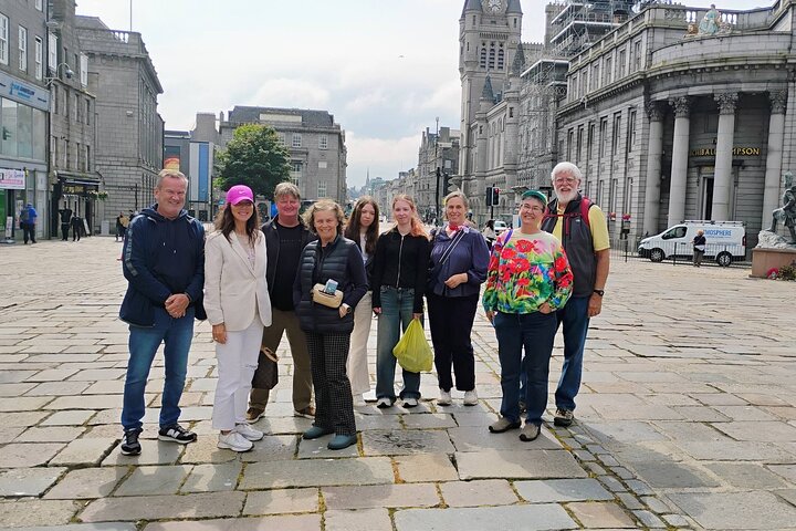 Tour privato a piedi della città vecchia di Aberdeen