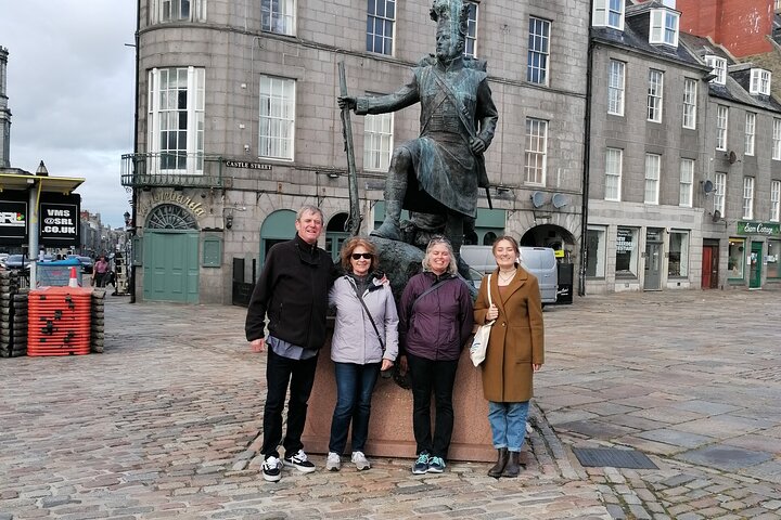 Tour privato a piedi della città vecchia di Aberdeen