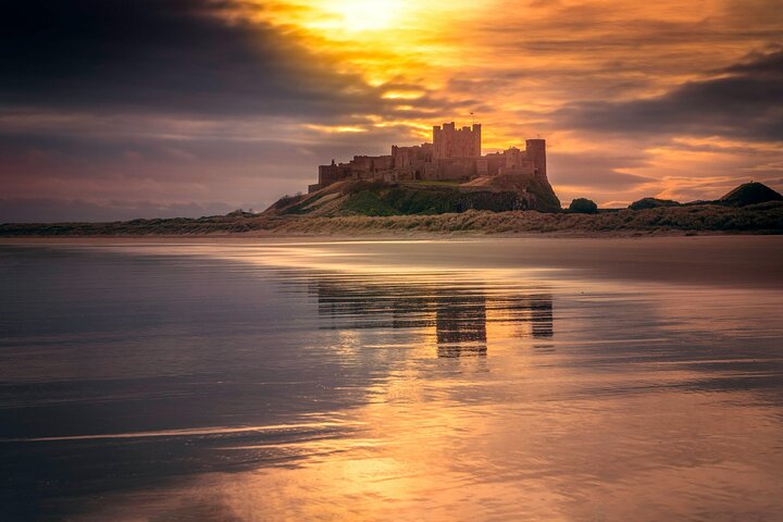 Privétour naar Holy Island of Lindisfarne en Bamburgh Castle