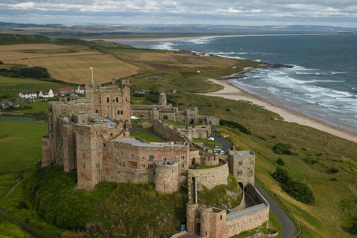 Privétour naar Holy Island of Lindisfarne en Bamburgh Castle