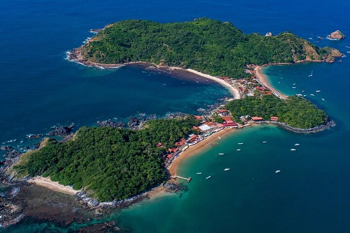 Zipline und Schnorchel Abenteuer in Ixtapa Zihuatanejo