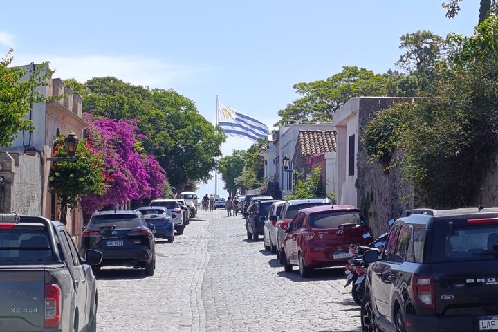 Excursão completa pela cidade de Colonia del Sacramento com veículo privado